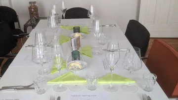 Auf dem Tasting
