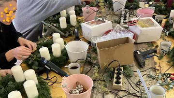 Adventskranz Workshop