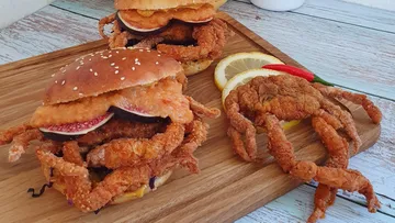 Soft Shell Crab Burger