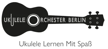 Ukulele zeigt logo; fördert gemeinsames Lernen und Freude.