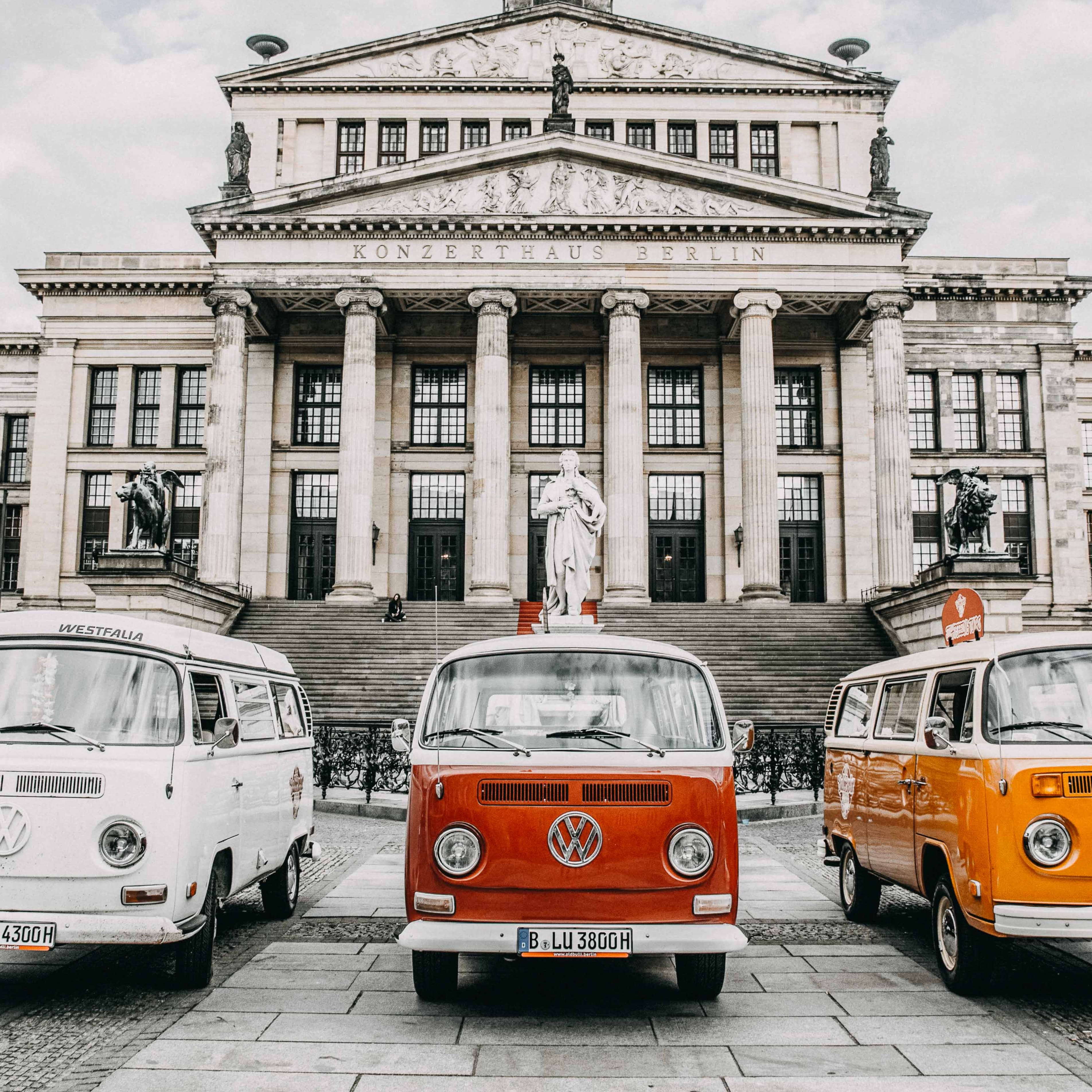 VW Bulli Stadtrundfahrt in Berlin