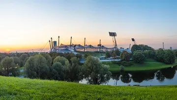 Handyfoto aus dem Olympiapark