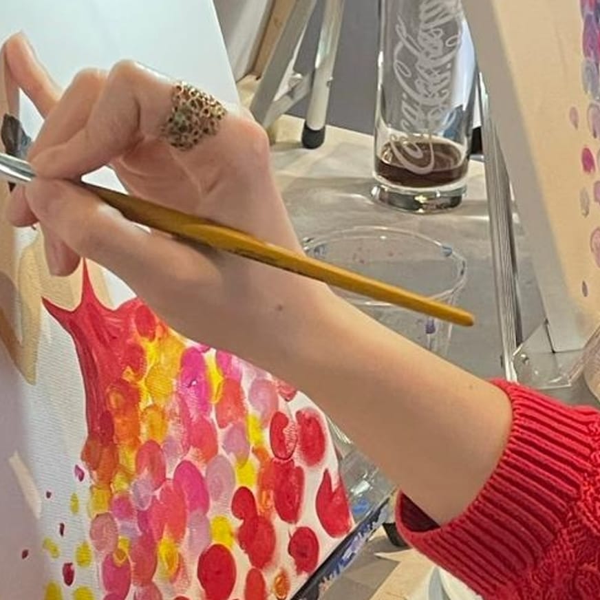 Malkurs mit Acryl in Berlin: Freude durch Kreativität