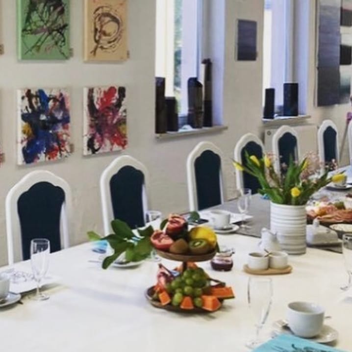 Kunstfrühstück und Brunch mit Linoldruckkurs in Chemnitz