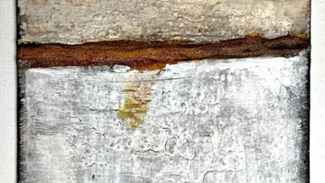 Struktur in Rost Optik