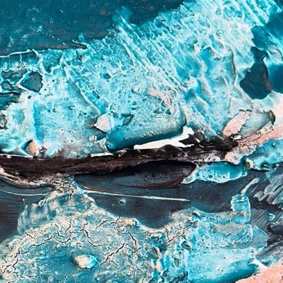 Farbenspiel - Malkurs mit Acryl Strukturpaste in Hamburg