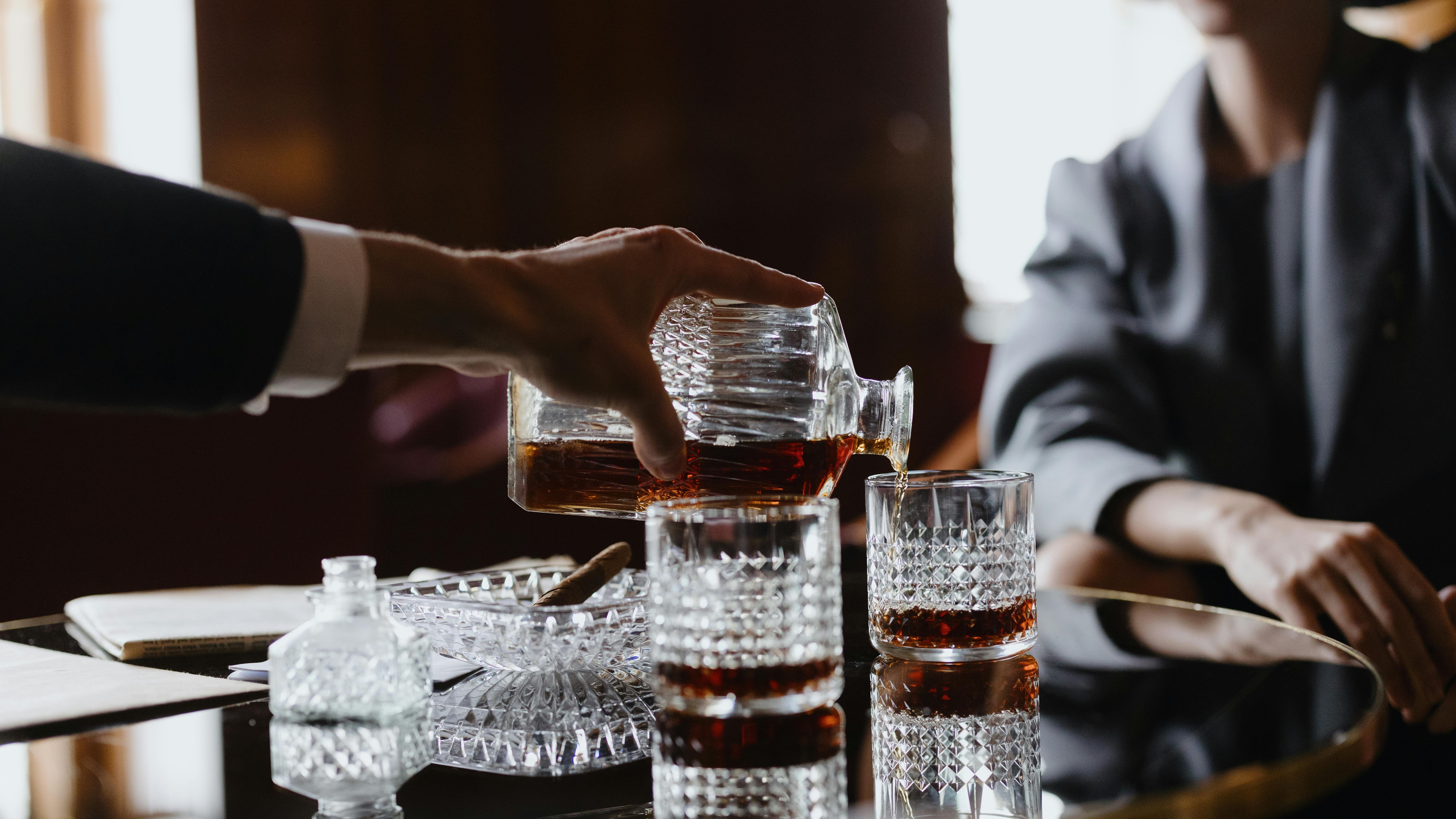 Whiskey-Tasting in Pepe's Cocktailbar in Salzburg