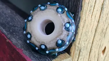 Dots auf eine Disk