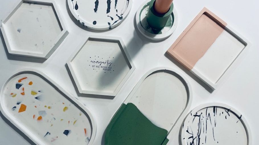 DIY Jesmonite Workshop in Wetzlar | konfetti
