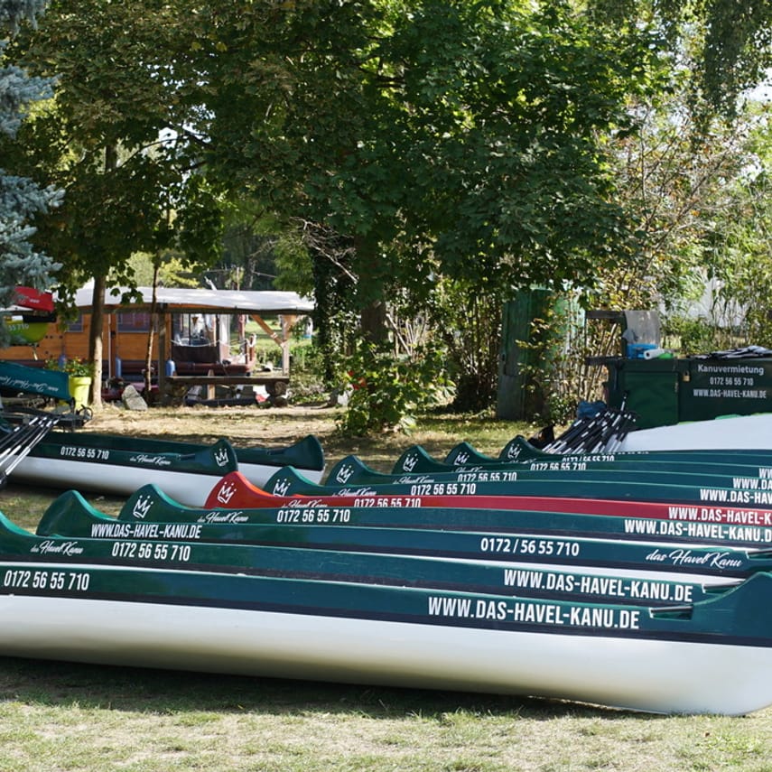 Kanutour auf der Havel im Milower Land