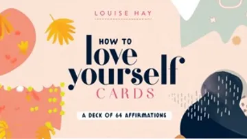 Self-love cards with affirmations for positive thoughts.
