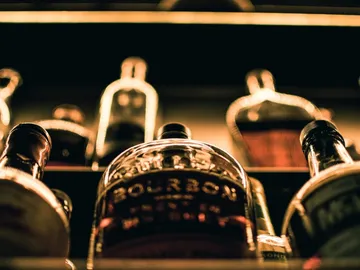 Whiskey bottle