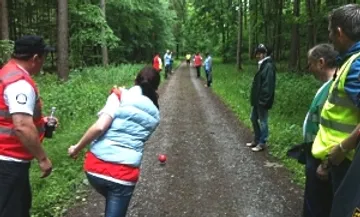 Irish Road Bowling