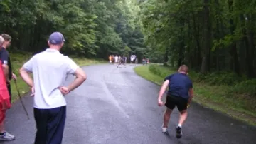 Irish Road Bowling