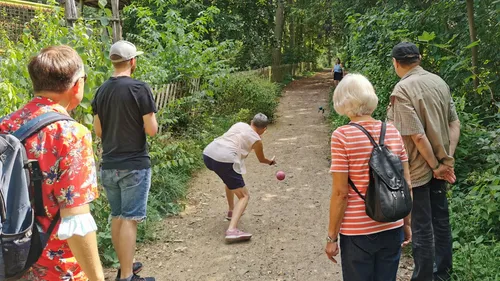 Irish Road Bowling