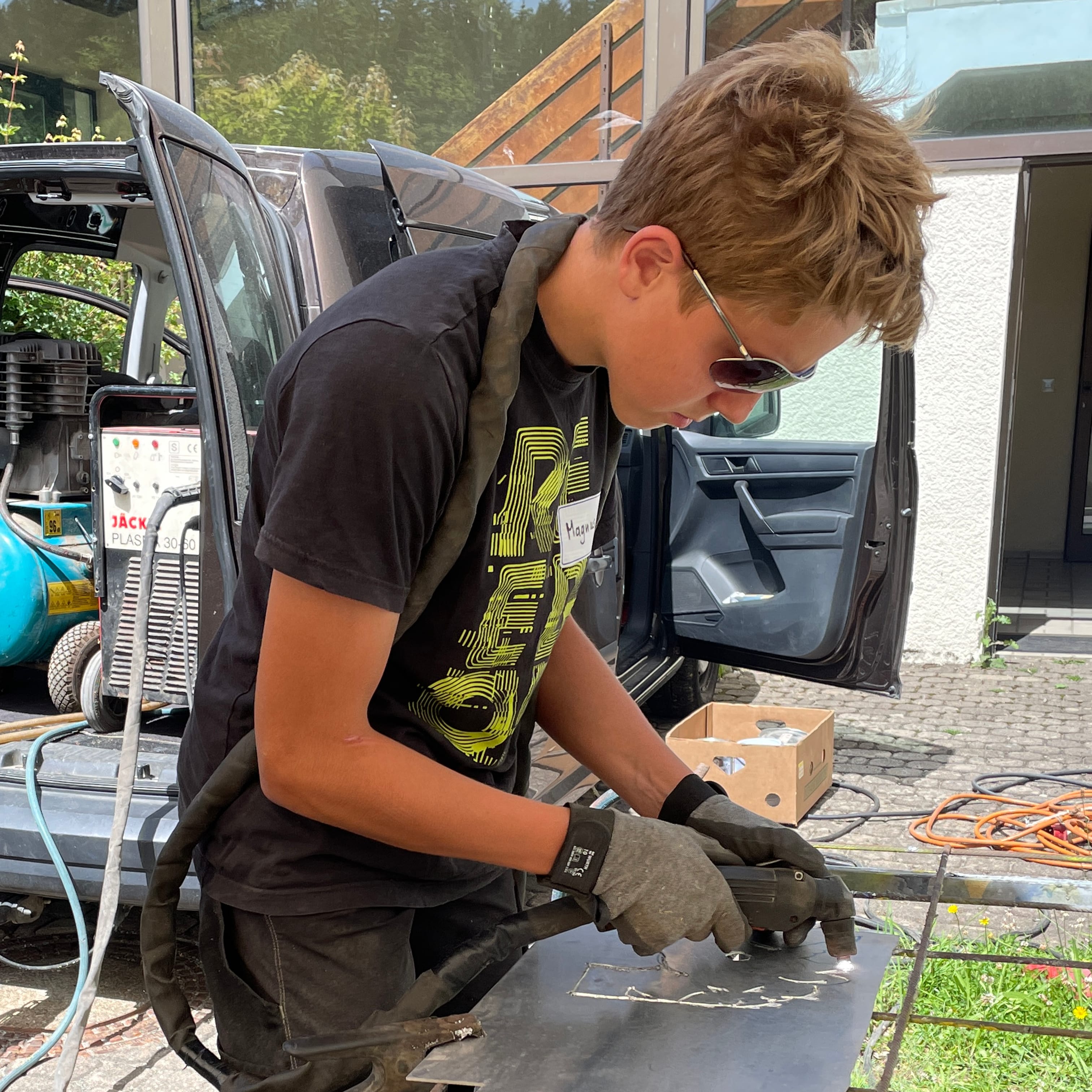 Metallkunst Workshop in Wilhelmsdorf