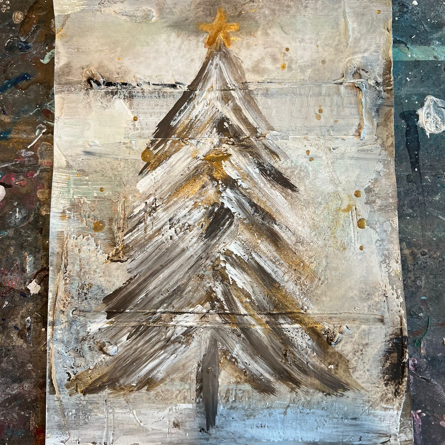 Weihnachtsfeier als besonderes Malkurs-Erlebnis in Hamburg