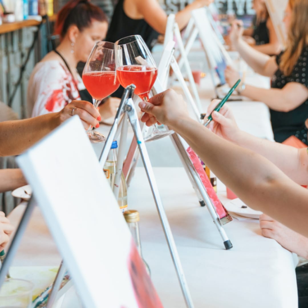 ArtNight Event in Nürnberg: Original Malkurs