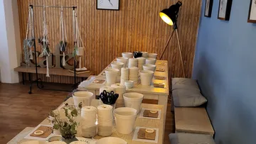 Blumenampel Workshop