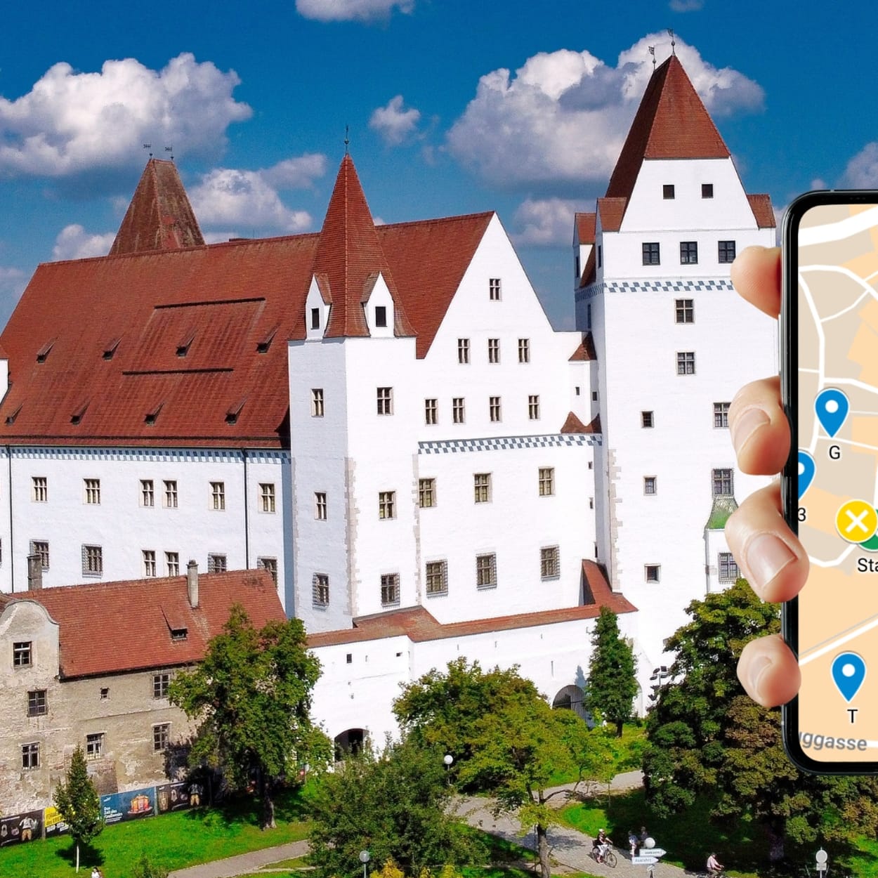 Selbstgeführte Stadtrallye / Schnitzeljagd in Ingolstadt