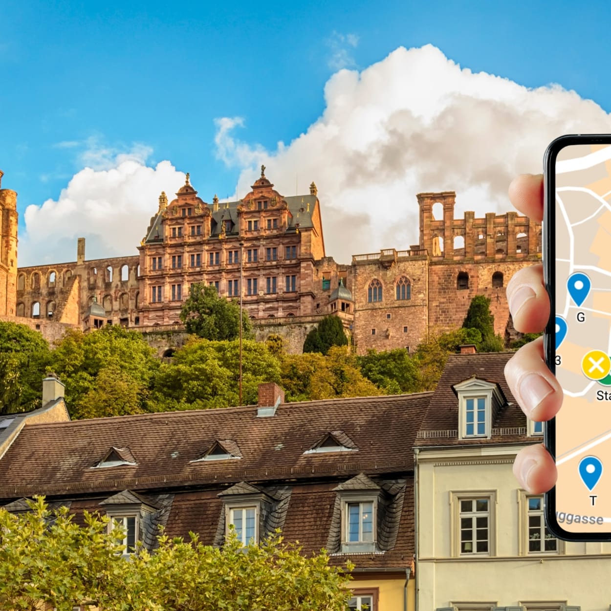 Selbstgeführte Stadtrallye / Schnitzeljagd in Heidelberg