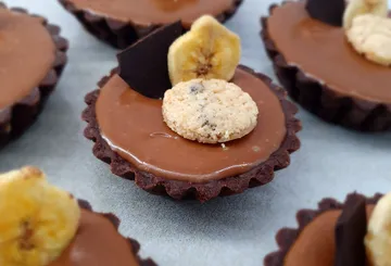 Bananen-Karamell-Tartes