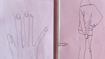 Hand und Körperform