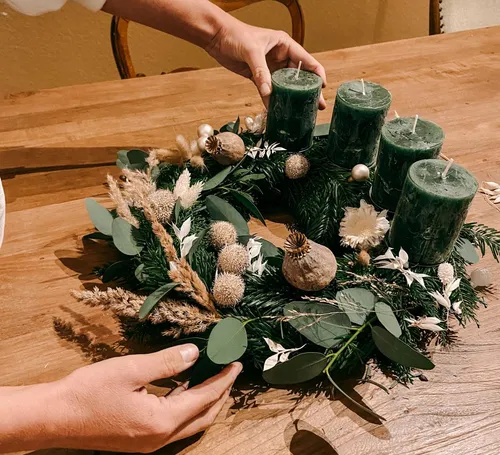 Adventskranz DIY-Set „Hänsel“