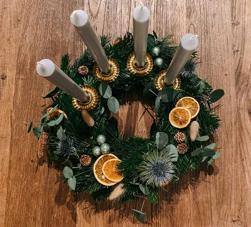 Adventskranz DIY-Set "Sterntaler"