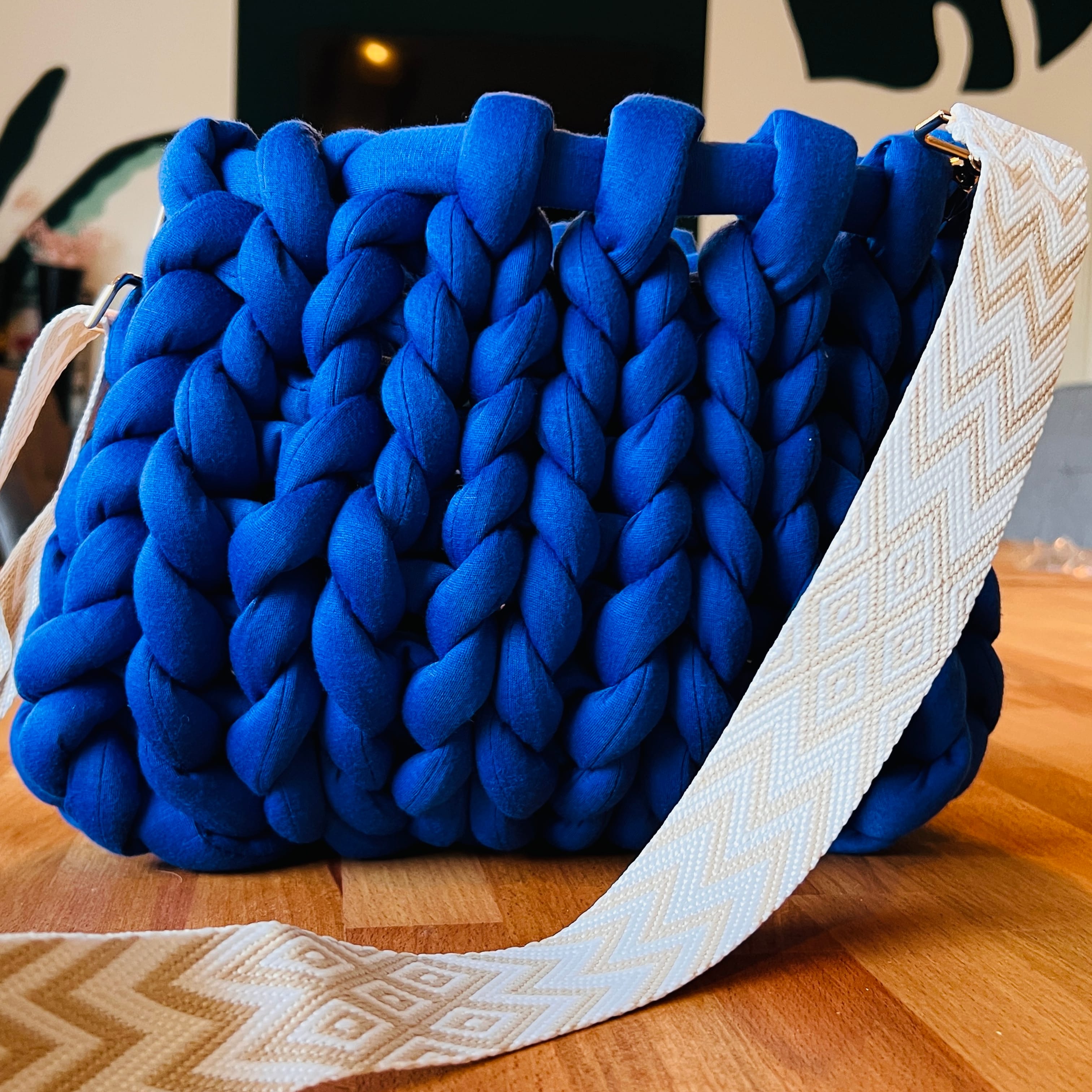 Fingerstricken & Häkelkurs in Berlin - Tasche, Kissen, Korb