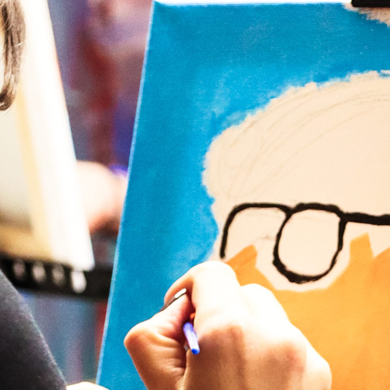 Paint Your Partner - Kreativerlebnis mit Weinbegleitung