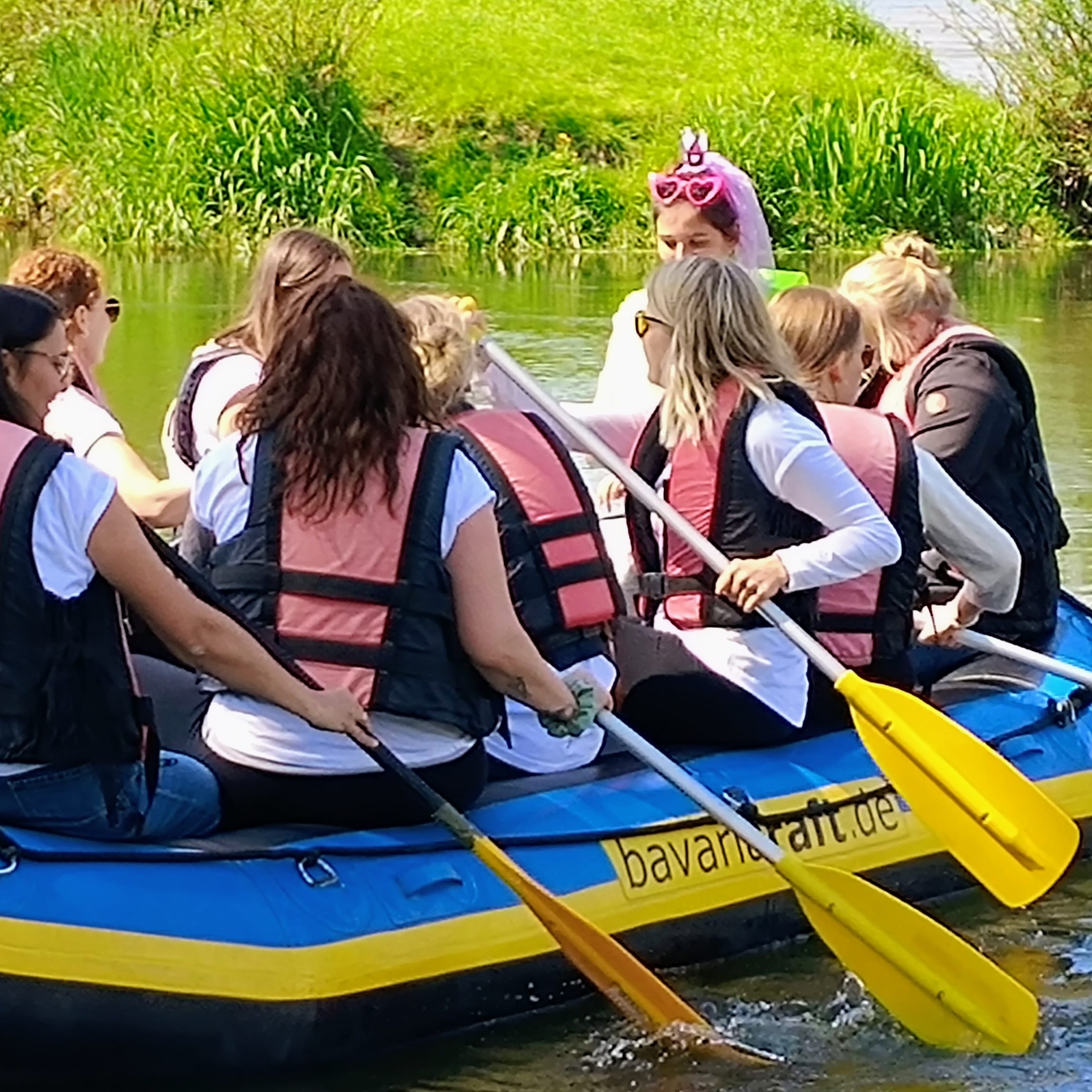 Paddelspaß auf der Donau: Schlauchboot-Tour ab Bad Abbach