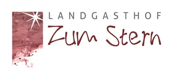 Logo mit Stern und Text 'Zum Stern'.