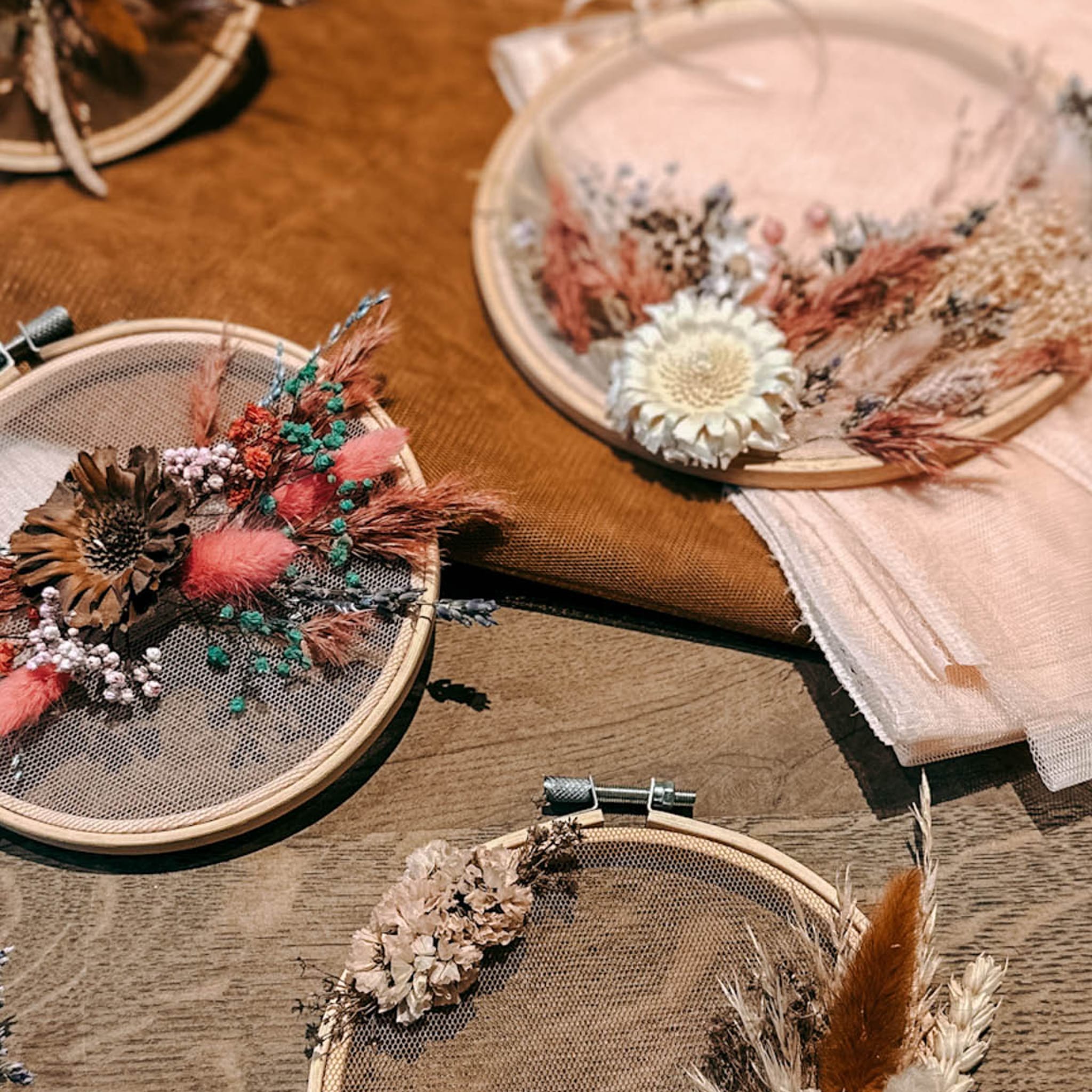 Florales Wandbild gestalten in Berlin: Kreativ-Workshop