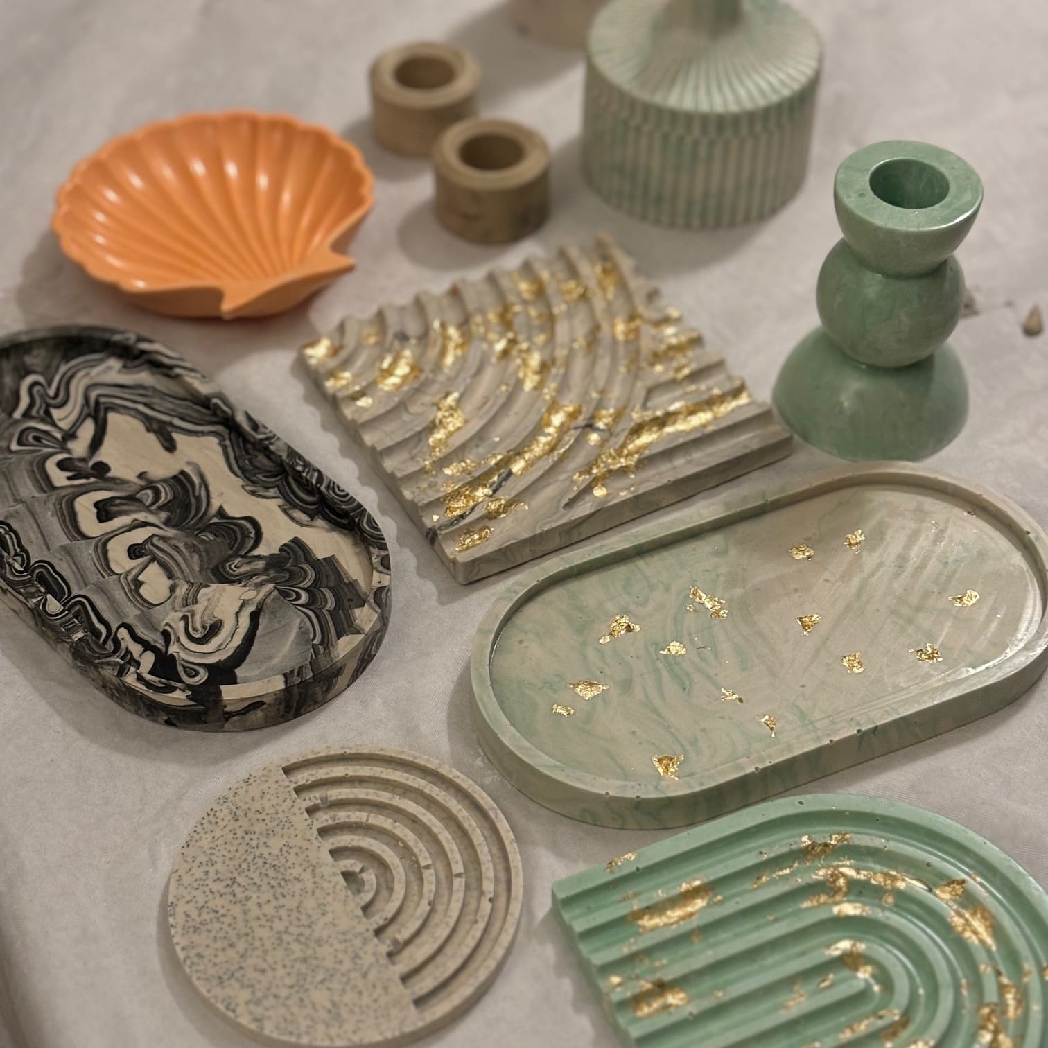 Formen Gießen mit JESMONITE in Mannheim