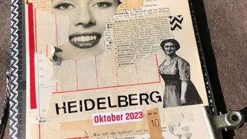 Collage with text Heidelberg, October 2023.