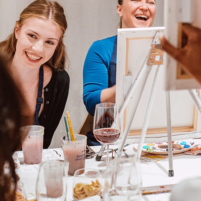 ArtNight Event in Bremen: Paint your Partner