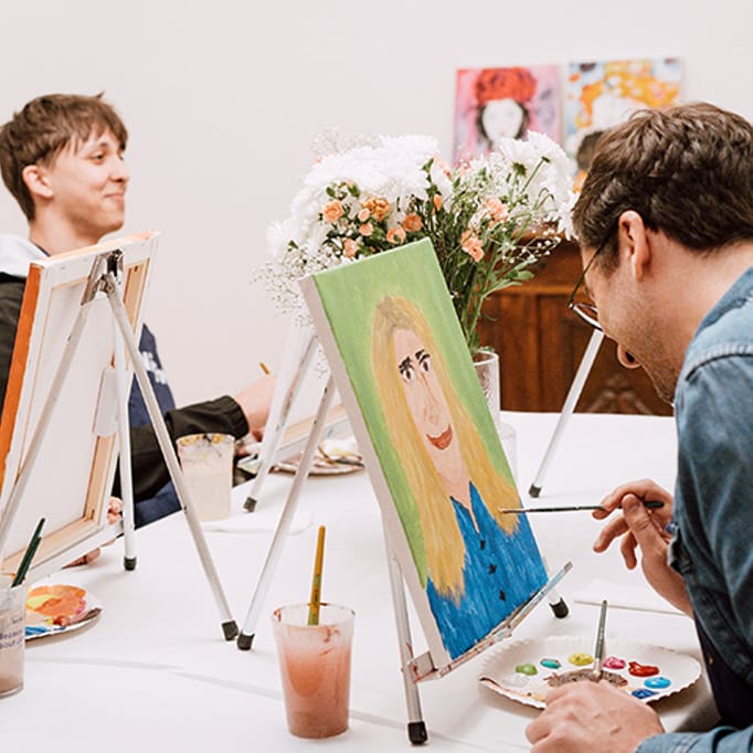 ArtNight Event in Dortmund: Paint your Partner