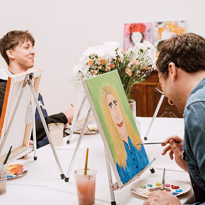 ArtNight Event in Düsseldorf: Paint your Partner