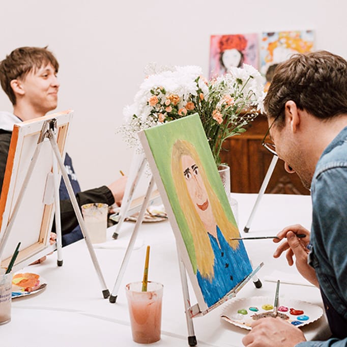 ArtNight Event in Leipzig: Paint your Partner