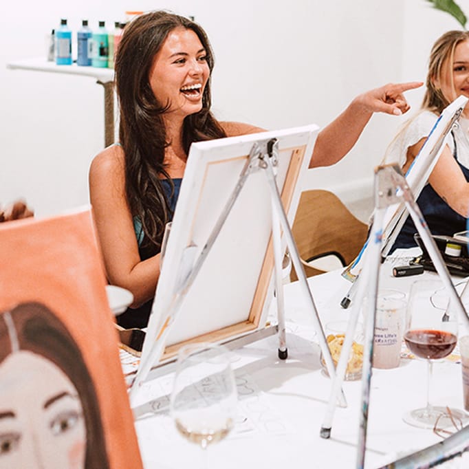 ArtNight Event in Wuppertal: Paint your Partner