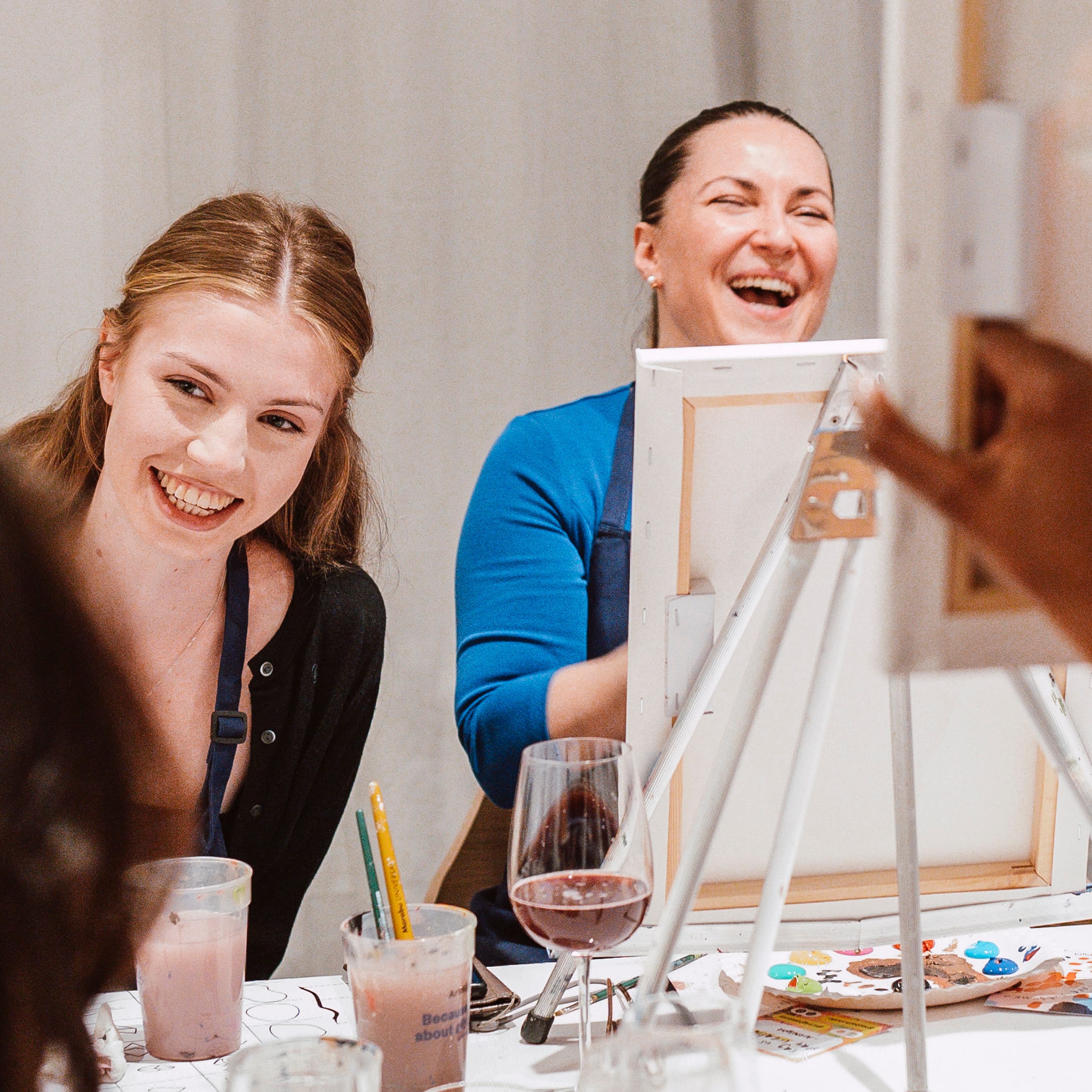 ArtNight Teamevent in München: Paint your Team