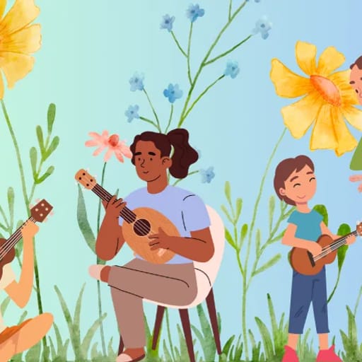 Ukulele-Kurs in Berlin: Für Eltern und Kinder