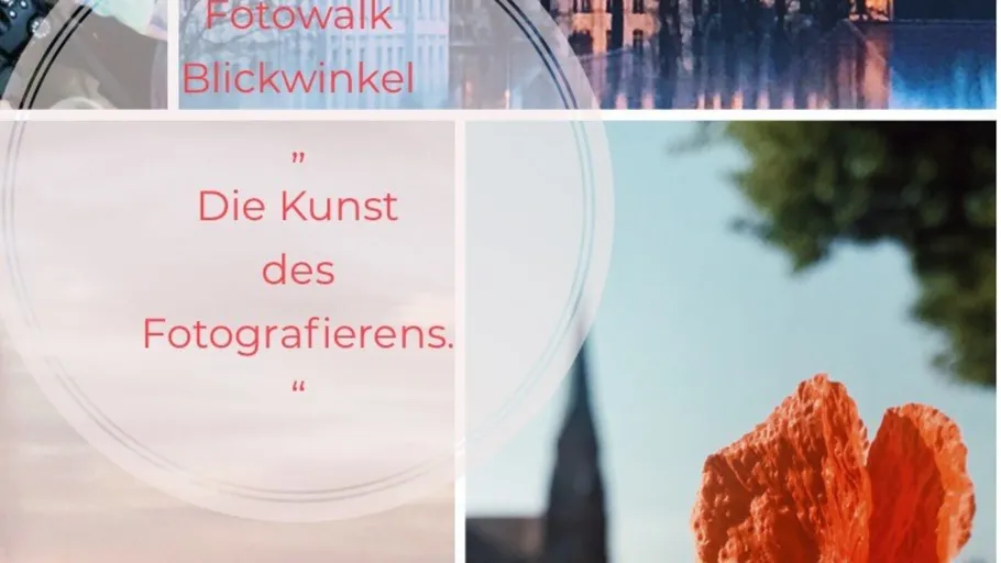 Collage von Fotografie und Stadtansichten.