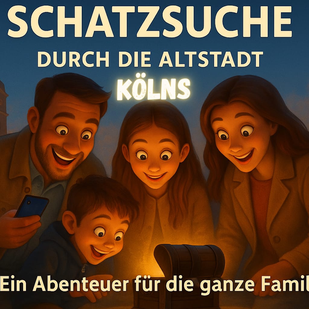 Schatzsuche in Köln Altstadt: Spaß für die ganze Familie