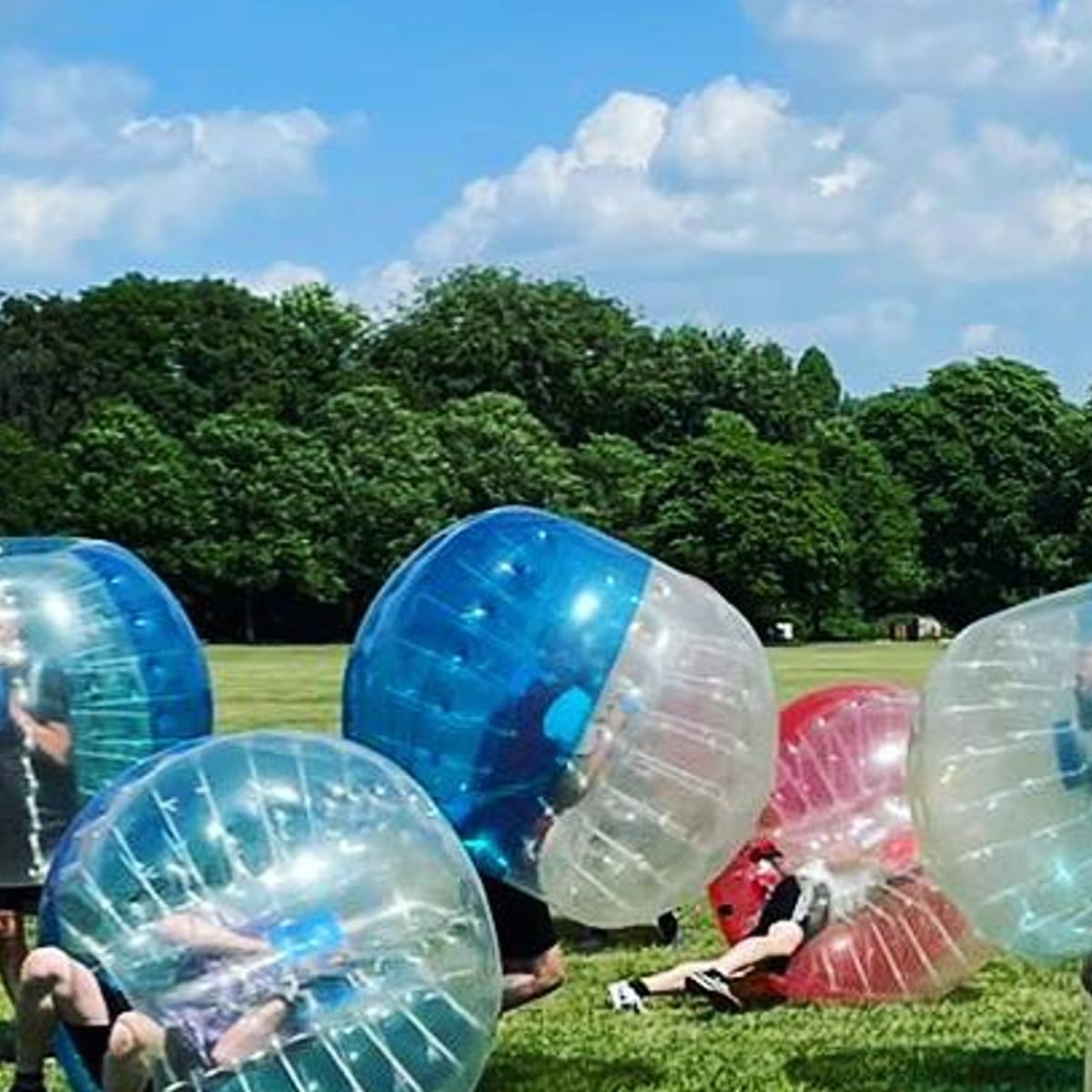 Bubble Fußball in Bremen: Action & Teamspaß