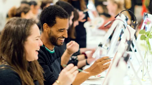 ArtNight event in Nuremberg: Art & Wine