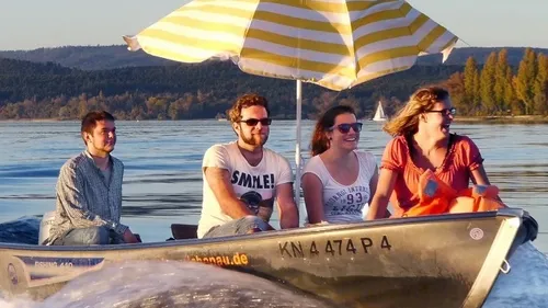 Führerscheinfreies Motorboot auf dem Bodensee mieten