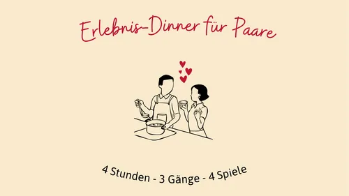 Erlebnis-Dinner-Box für Paare: Kochabend zu zweit