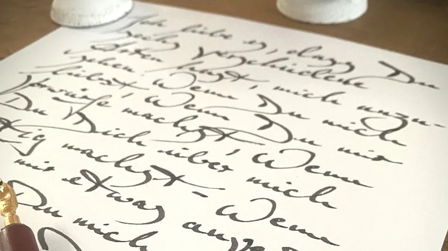 Handgeschriebener Brief
